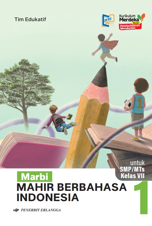 [Buku TP26/27 Kelas 7 | 07 Bahasa Indonesia] Mahir Berbahasa Indonesia Jilid 1 Revisi PM