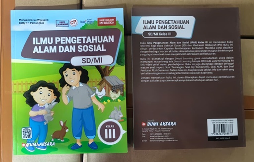 [STO00646] [Buku TP26/27 Kelas 3 | IPAS] Ilmu Pengetahuan Alam dan Sosial kelas III